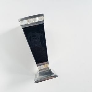 Julia Knight Classic 7" Vase Black Mother of Pearl